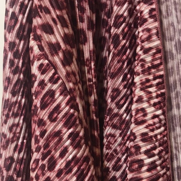 LuLaRoe Shirley Drape Front Textured Cardigan Pink - Picture 5 of 5